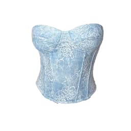 تصویر 1 از محصول کرست اورباست گیپور Bustier دانتل